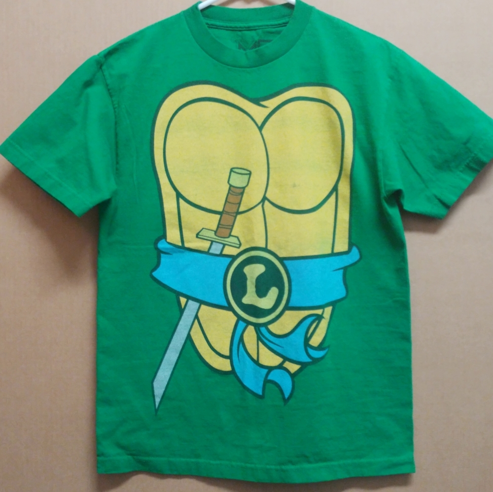 TEENAGE MUTANT NINJA TURTLES TMNT Costume Tee Shirt Retro Style 80s 90s
